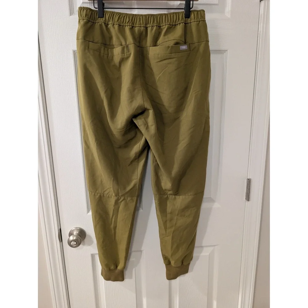 FIGS, Mens Large Short, Tansen Jogger Scrub Pant, Olive Green, 29